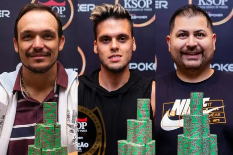 Três novos campeões são conhecidos na terça-feira de KSOP GGPoker Premium