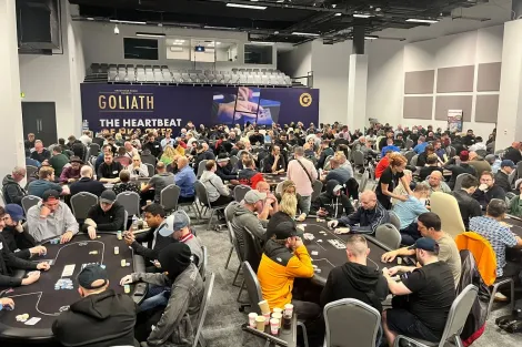 Goliath volta a quebrar recorde e registra maior field da história fora de Las Vegas