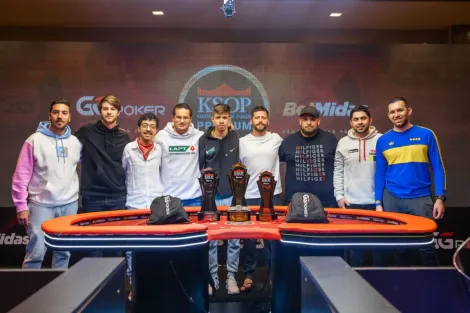 Jorge Osuna lidera mesa final do Main Event do KSOP GGPoker Premium