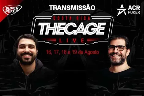 SuperPoker transmite The Cage, o "torneio de cash game" do ACR Poker; confira