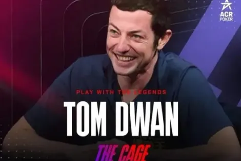 Tom Dwan é atração confirmada no The Cage, do ACR Poker