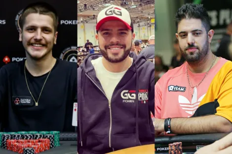 Três brasileiros avançam nos Dias 1A e 1B do Estrellas Main Event