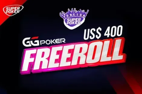 Freeroll SuperPoker entregará US$ 400 em prêmios nesta quarta no GGPoker