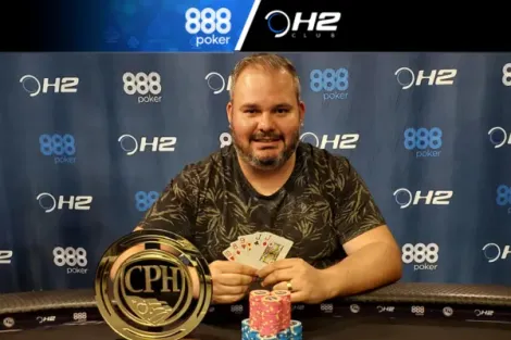 Luis Mendonça ganha o Omaha Choice KO 50K da quarta etapa do CPH