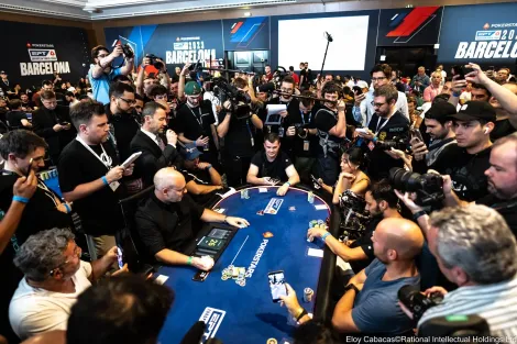 Juan Maceiras é o bolha do Main Event do EPT Barcelona; veja como foi