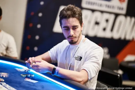 Felipe Ketzer cai na bolha da FT do €50K SHR do EPT Barcelona