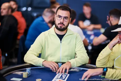 Lucas Rocha passa entre os líderes no €3K Mystery Bounty do EPT Barcelona