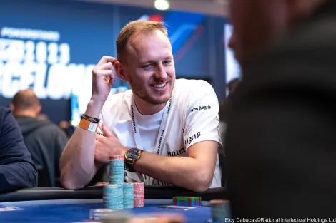 Marcos Kenne avança ao Dia Final do €3K Mystery Bounty do EPT Barcelona