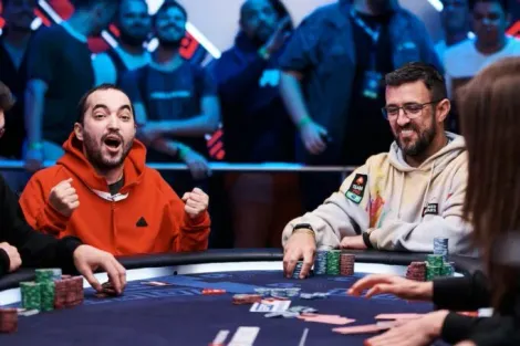 João Sydens e André Akkari estão no Dia Final do Main Event do EPT Barcelona