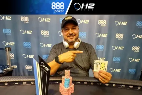 Carlos Spigariol é campeão do Capital Poker Fest do H2 Club São Paulo