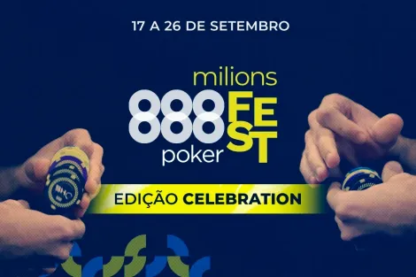 888poker Fest terá novo Main Event e garantido milionário a partir de domingo no H2 Club