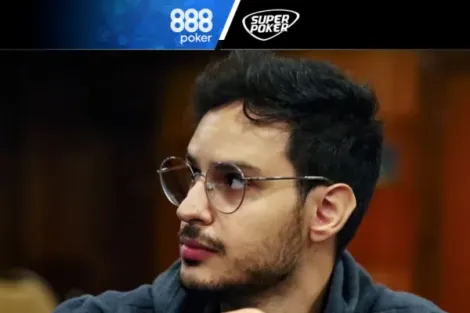 Álvaro Pinheiro vai à mesa final do PKO Rumble US$ 320 do 888poker