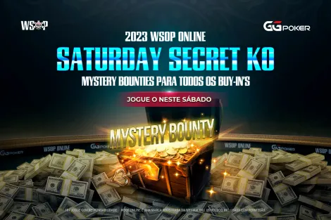 WSOP Online tem torneios Mystery KO a partir de US$ 15 no GGPoker