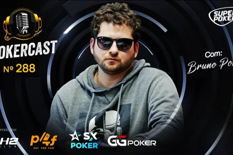 Bruno Porto é o convidado do episódio 288 do Pokercast