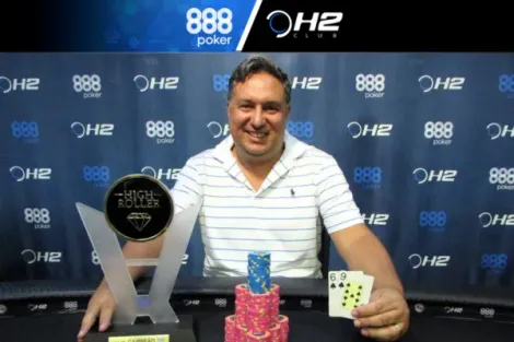 Hermógenes Gelonezi fatura o High Roller 200K do 888poker Fest