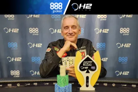 Fred Guttin conquista o título do 50K do 888poker Fest