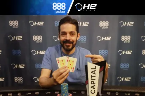 Pablo Chirico leva o título do Capital Poker Fest do 888poker Fest