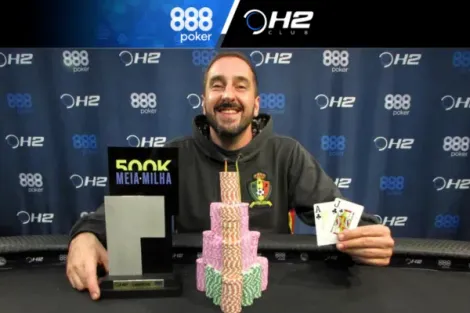 Marcos Liberatori crava o Meia Milha H2 do 888poker Fest