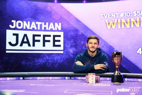 Jonathan Jaffe bate Stephen Chidwick e leva Evento #10 do Poker Masters