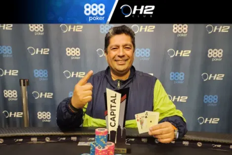 Cristian Acéiton leva a melhor no Capital Poker Fest do H2 Club São Paulo