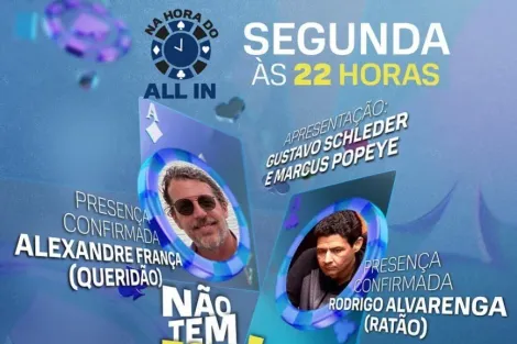 "Na Hora do All in" promete boas histórias nesta segunda; saiba como ouvir