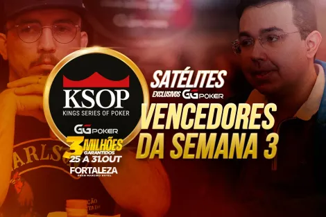 Satélites do KSOP Fortaleza tiveram terceira semana movimentada; veja vencedores