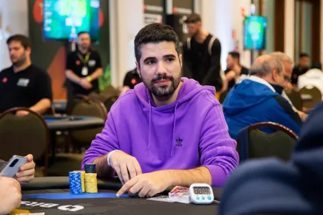 Fabricio Nociolini lidera Dia 1A do Main Event do LAPT Foz