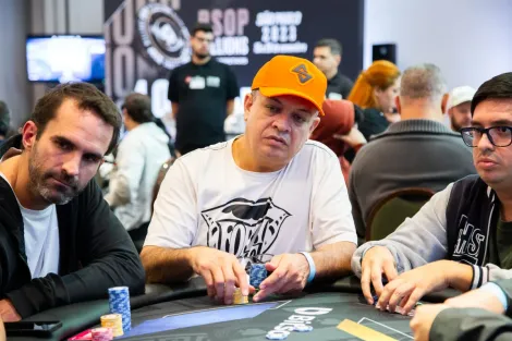 Vidal Caballero encabeça classificados no Dia 1C do Main Event do LAPT Foz