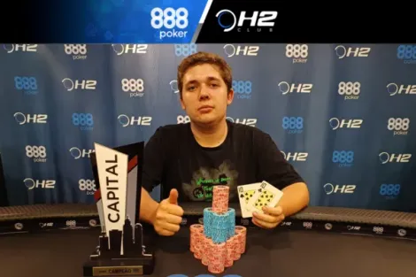 Caio Escobar ganha o Capital Poker Fest do H2 Club São Paulo