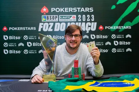 Pedro Madeira vence High Rollers do LAPT Foz em primeiro título no circuito