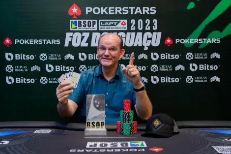 Fabio Pires leva PLO Dealers Choice do BSOP Foz e fatura seu primeiro troféu do festival