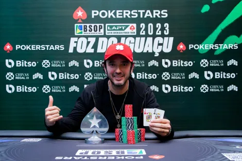 José Severino supera Rafael Moraes no HU e vence Closer Progressive KO do LAPT Foz