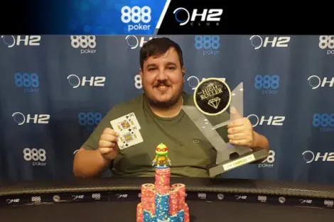 Eric Fly conquista o título do High Roller 100K do H2 Club São Paulo