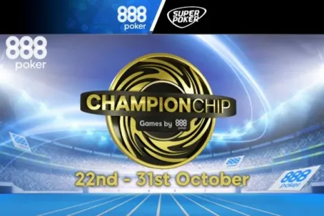 Com US$ 500 mil GTDs, ChampionChip Series começa domingo no 888poker