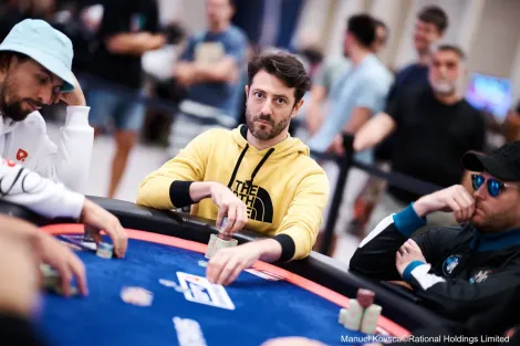 Andrea Dato avança chip leader ao Dia 5 do Main Event do EPT Chipre