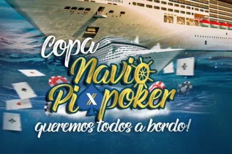 Copa Navio PixPoker distribuirá pacote Diamond para a festa em alto-mar