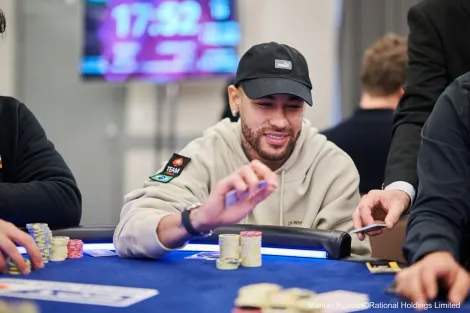 Neymar é vice do Titans Event, torneio semanal mais caro do PokerStars