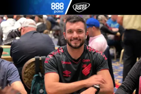 Lucas Rigos vai à mesa final do Mystery Bounty US$ 55 do 888poker