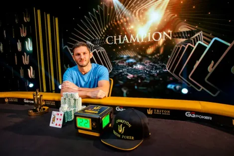 Jonathan Jaffe vai de short stack a campeão do Evento #2 da Triton Monte Carlo