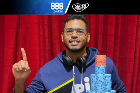 Guilherme Passos crava o PKO Rumble US$ 55 do 888poker