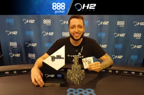 Robson Soares crava o 30K Monster do H2 Club São Paulo