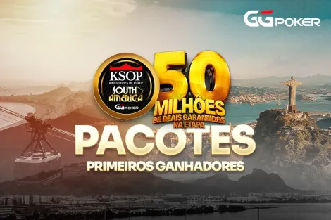 GGPoker entrega primeiros pacotes para o KSOP South America