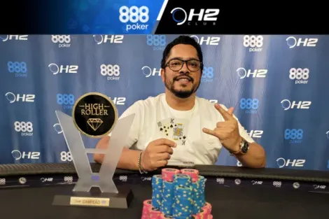 Aldo Dias é campeão do High Roller 150K do 888poker Fest