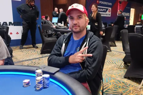 Pedro Franco avança no Dia 1E do Main Event do NAPT Las Vegas