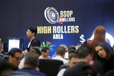 BSOP Millions começa com 1-Day High Roller superando com folga o garantido