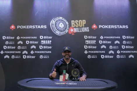 Julio Cesar Malachias vence Daily 500 do Millions em primeiro título no BSOP