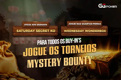 GGPoker tem torneios Mystery Bounty regulares para todos os bolsos; veja