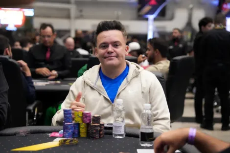 Wallacy Marçal lidera Dia 1 do PLO5 HR 6-Max PKO do BSOP Millions