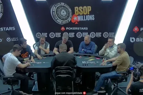 [AO VIVO] Dia Final do PLO5 High Rollers 6-Handed PKO do BSOP Millions