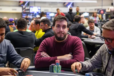 Nicolas Naser lidera rodada dupla do Main Event do BSOP Millions